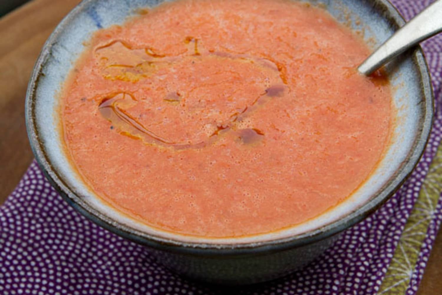 Recipe Roasted Pepper and Tomato Soup The Kitchn