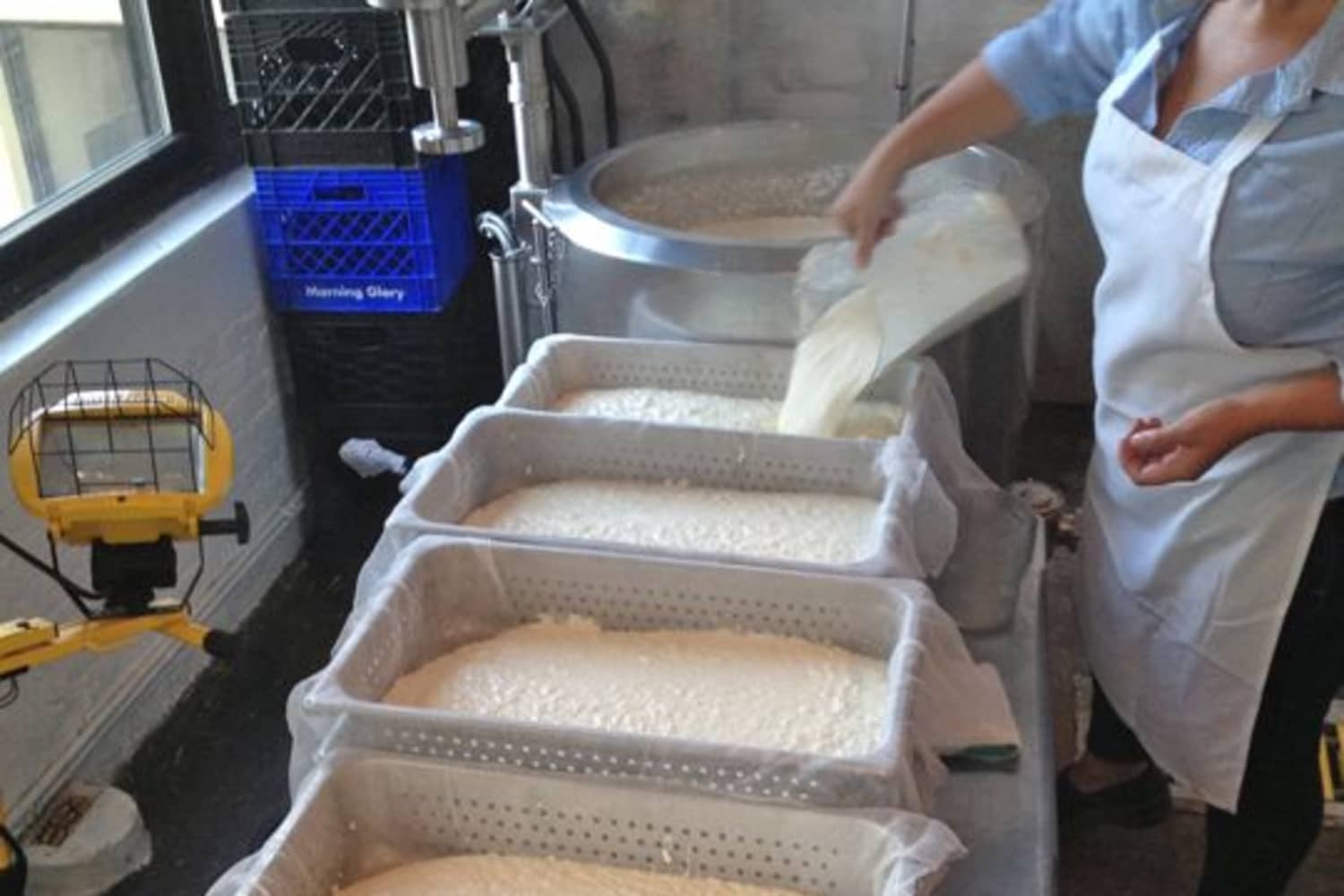How Fresh Ricotta Cheese Is Made A Visit to Salvatore Ricotta in