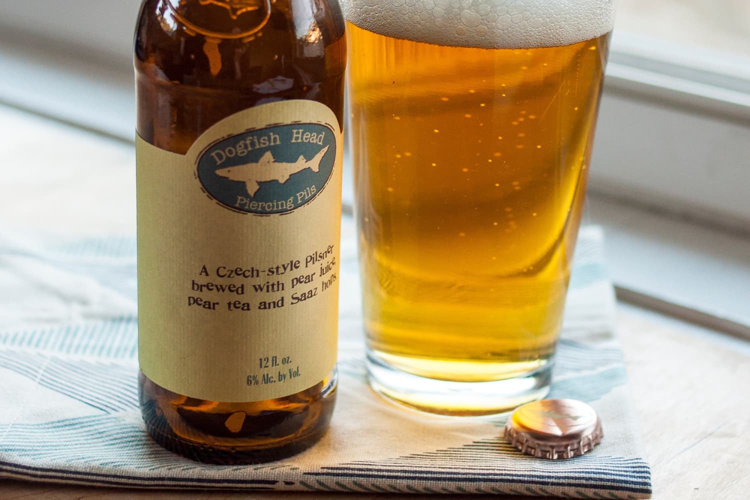 Beer Review Piercing Pils from Dogfish Head Brewery The Kitchn