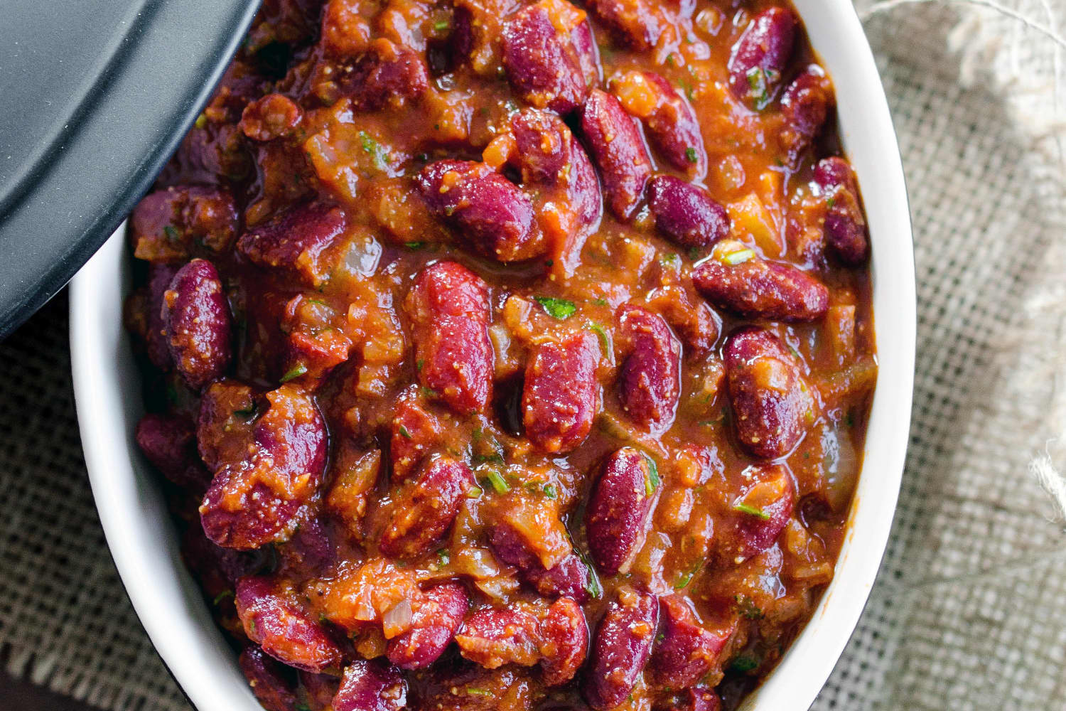 Recipe Red Kidney Bean Curry with Rice (Rajmah Chawal) The Kitchn