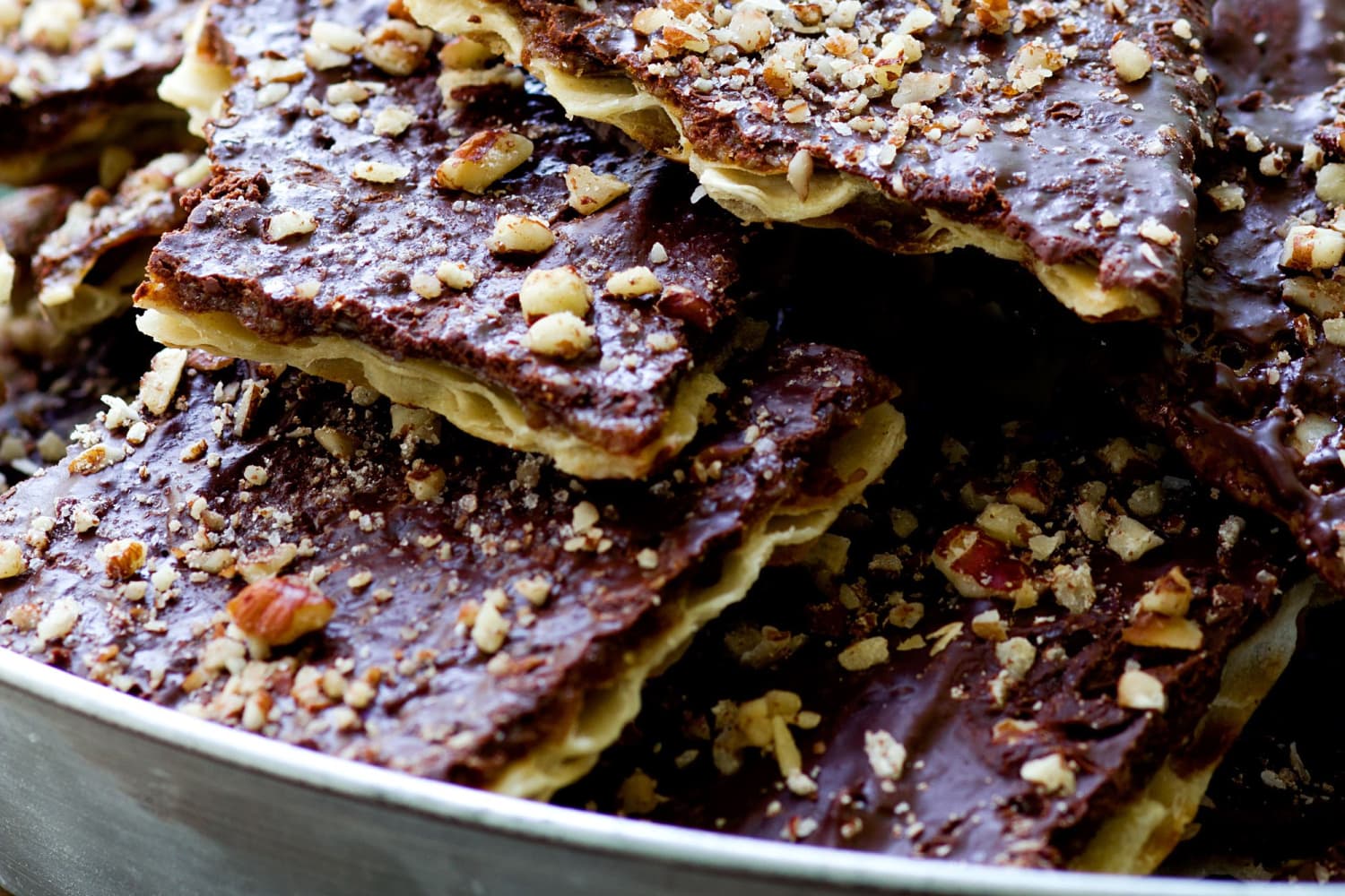 Chocolate Caramel Matzo Brittle Recipe (Crisp and Flaky) The Kitchn