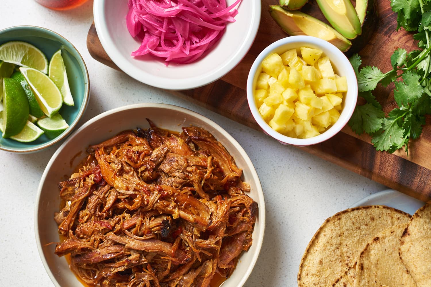 Pork Carnitas Slow Cooker Taco Recipe The Kitchn