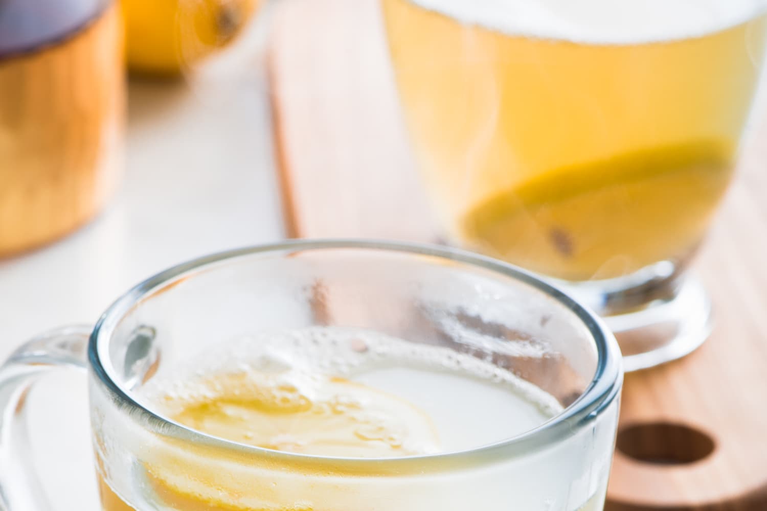 Flu Season Ginger Honey Lemon Tonic Drink Remedy The Kitchn