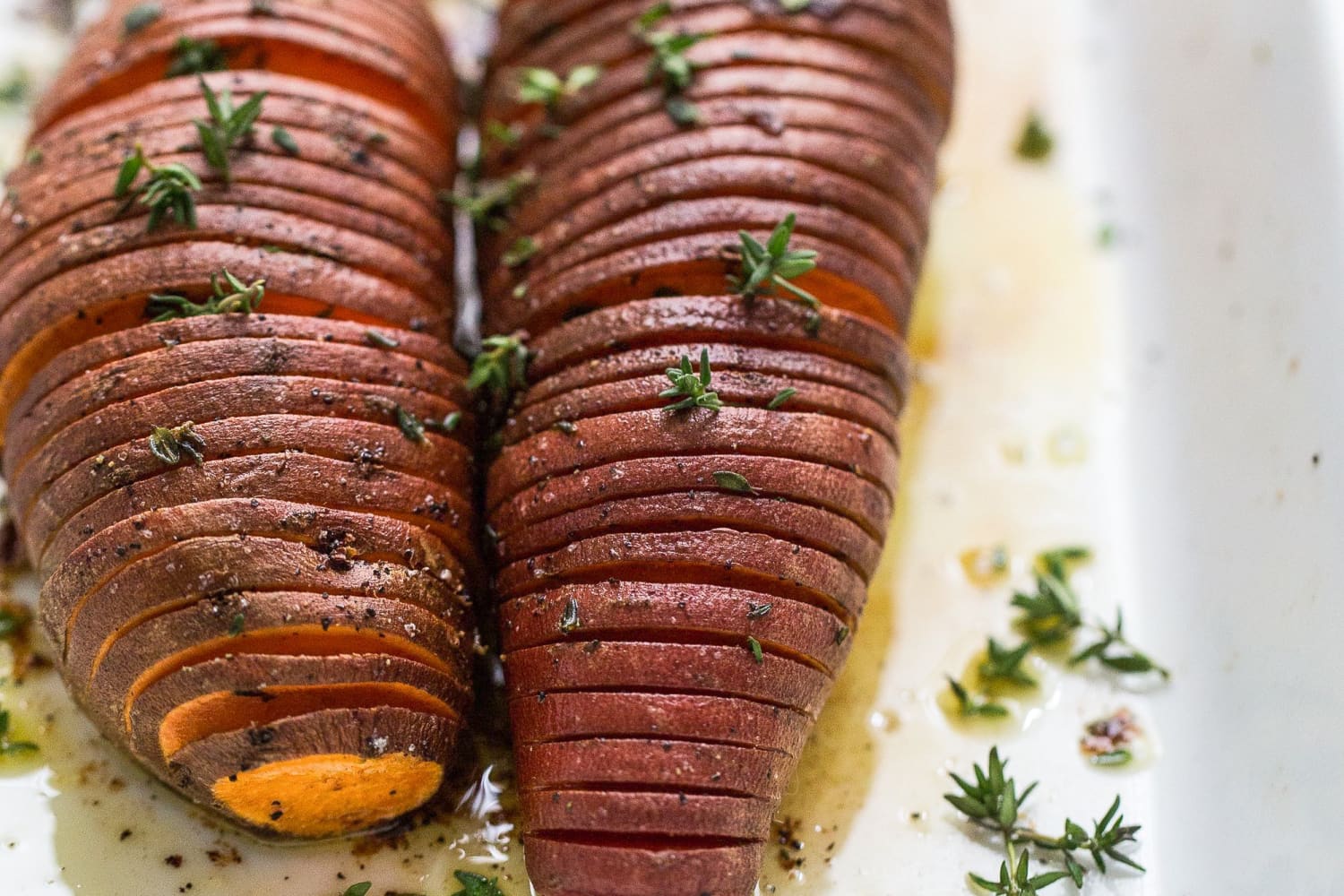 Recipe Hasselback Sweet Potatoes The Kitchn