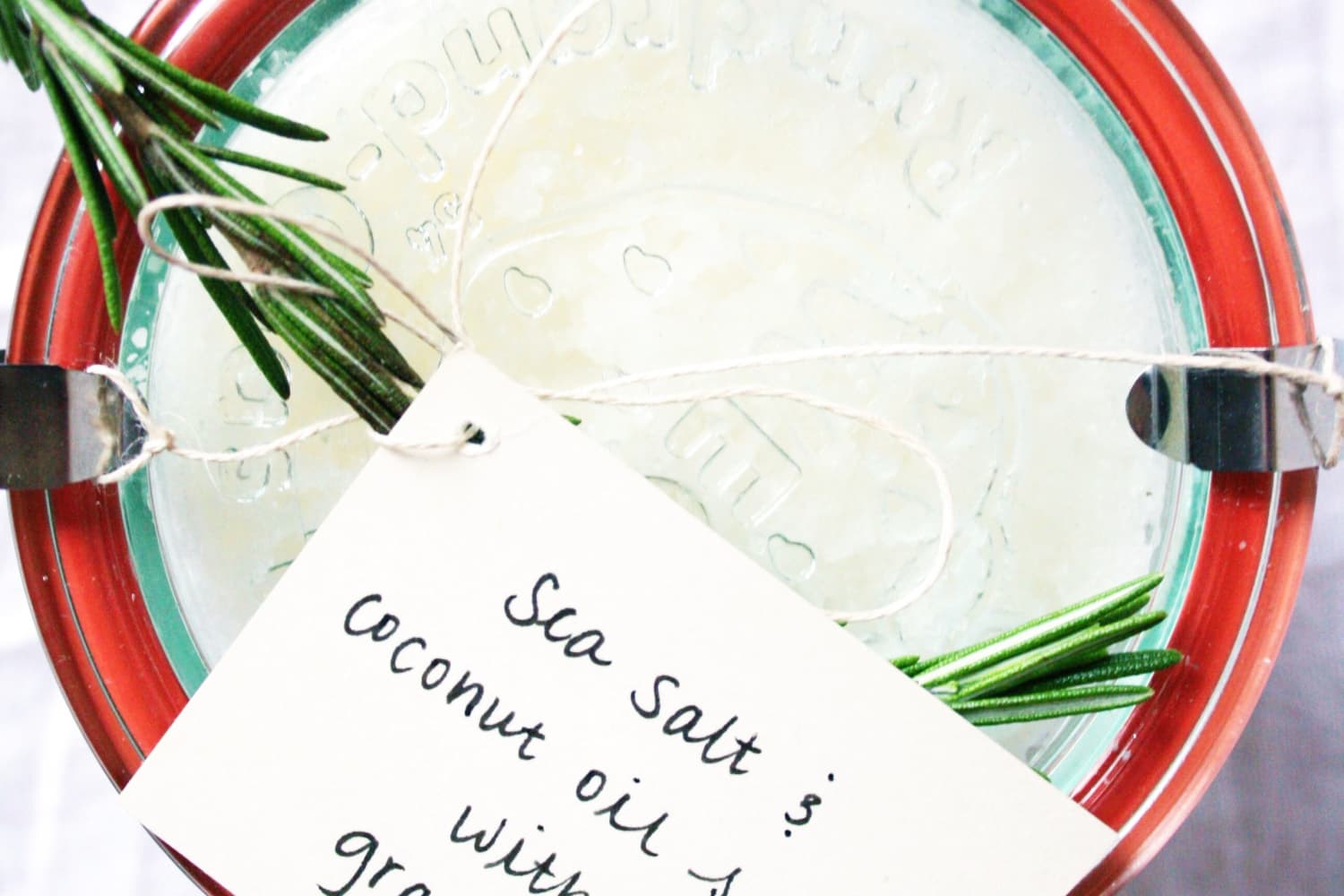 How To Make an Exfoliating Sea Salt Hand Scrub The Kitchn