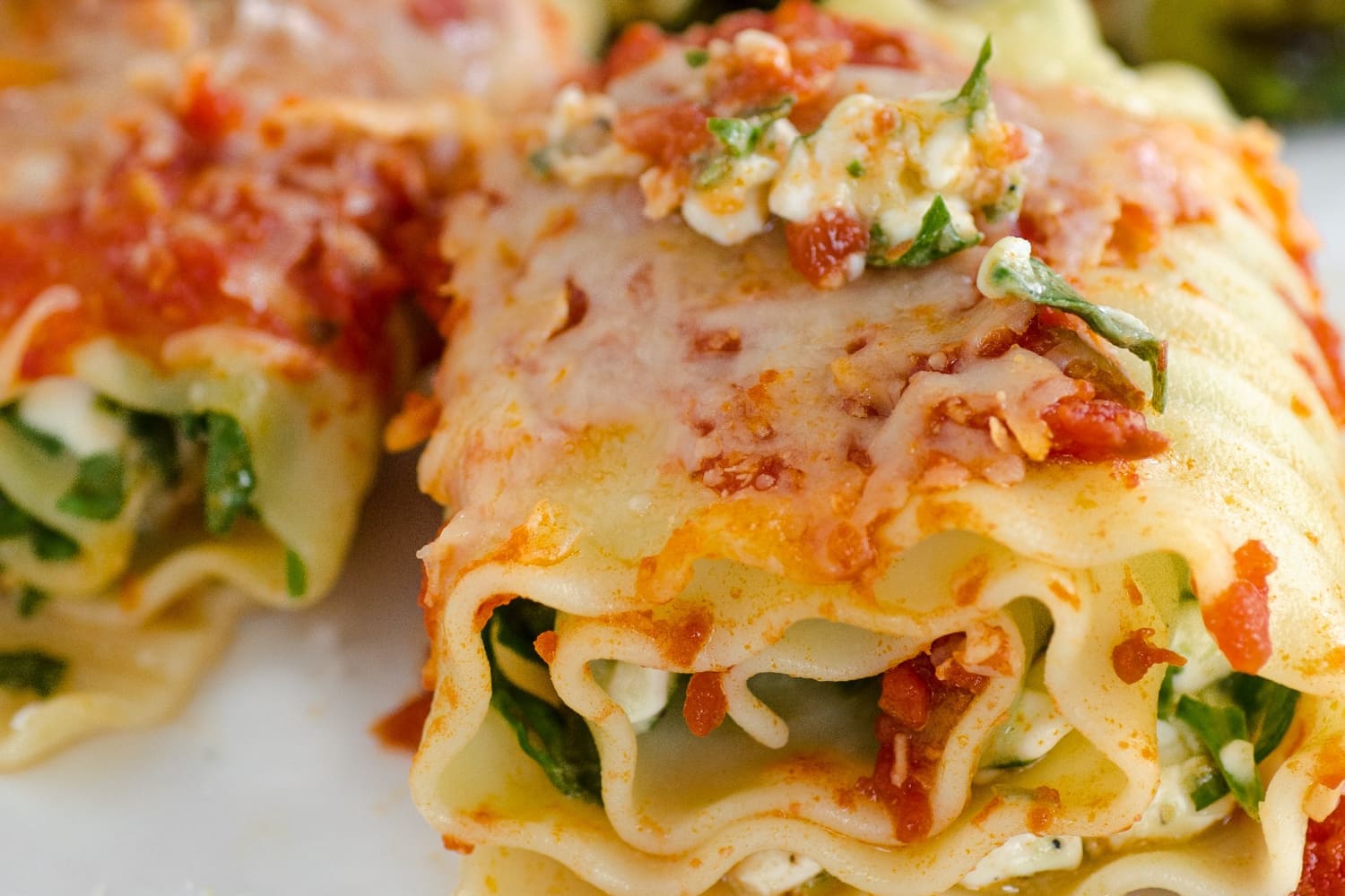 Spinach Lasagna Roll-Ups | The Kitchn