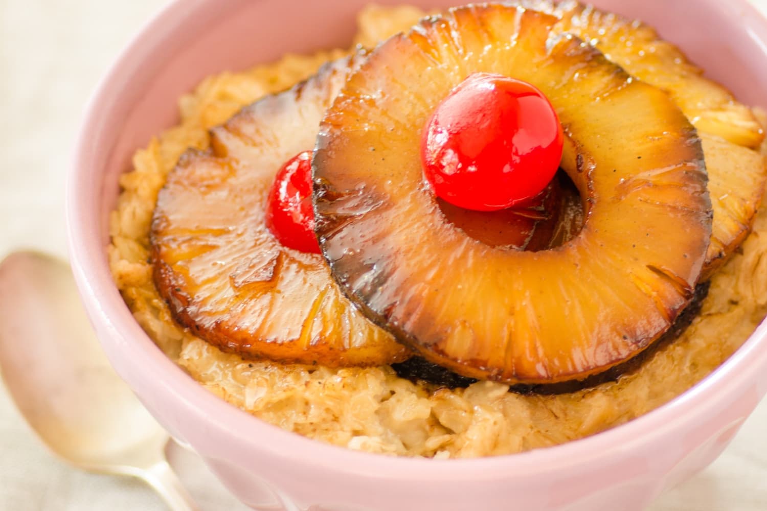 Recipe Pineapple UpsideDown Cake Oatmeal The Kitchn