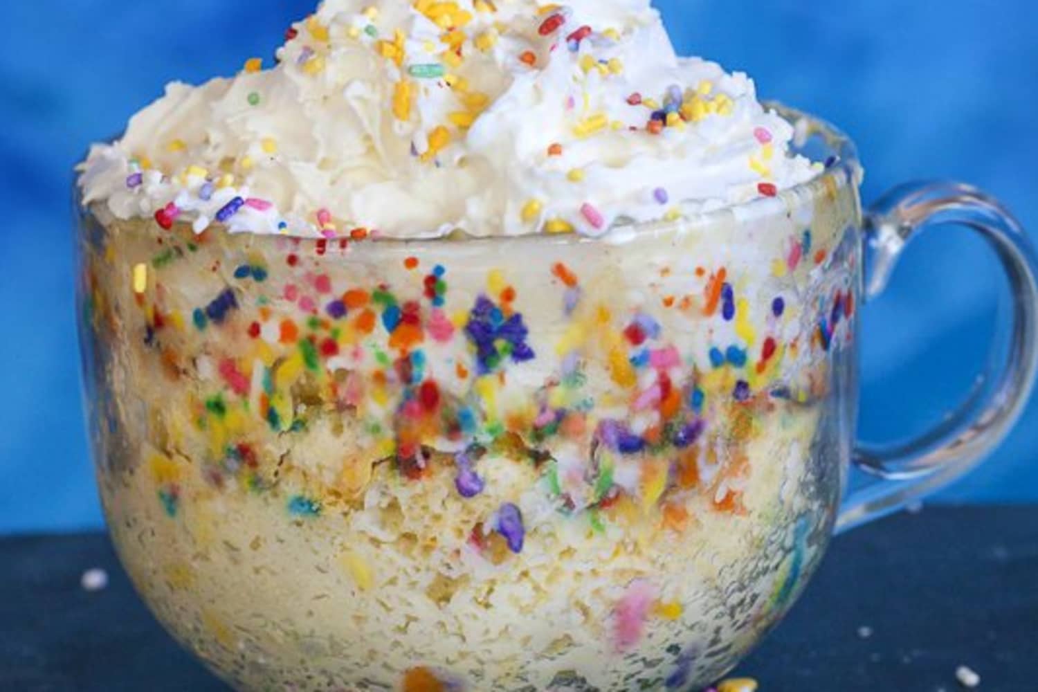 Funfetti Microwave Mug Cake Recipe The Kitchn