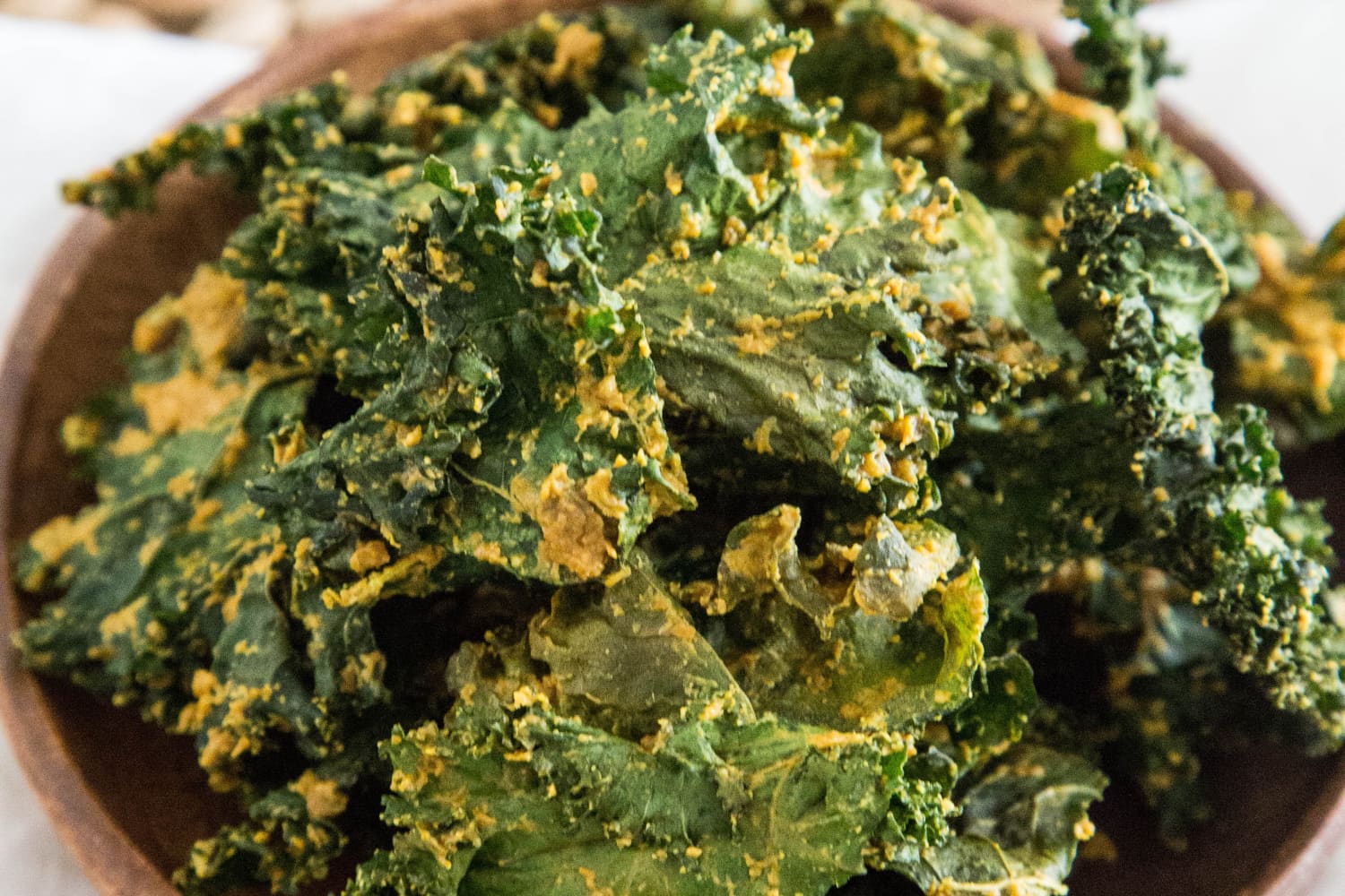 Recipe: Cheesy Vegan Kale Chips | The Kitchn