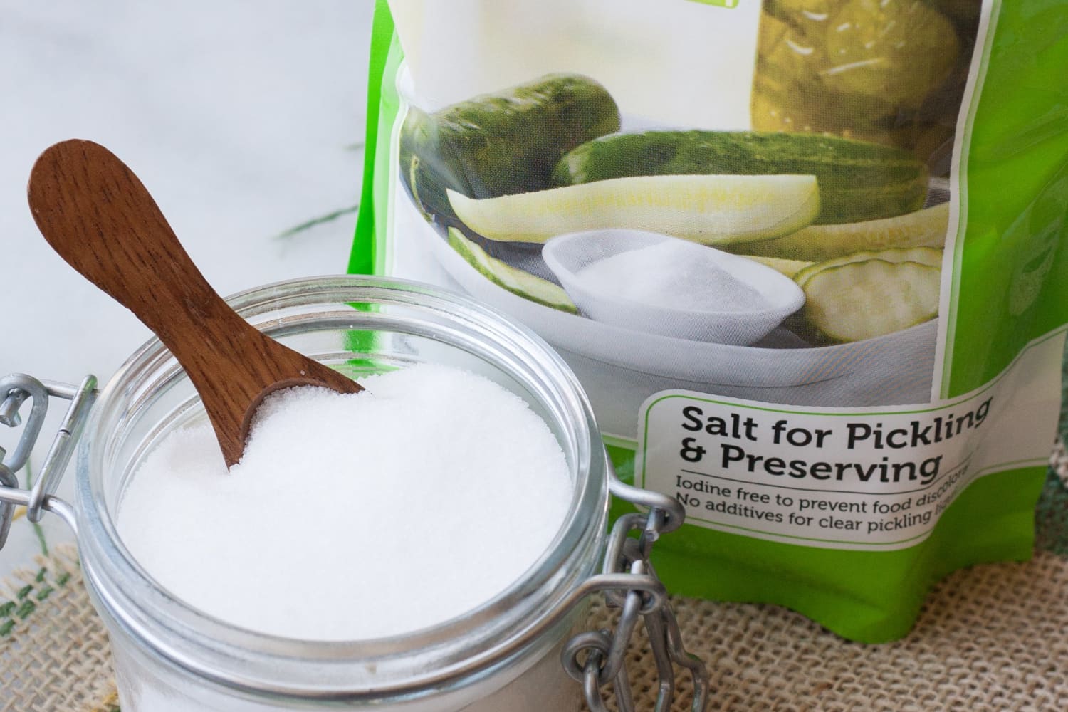 Can i substitute sea salt for pickling salt