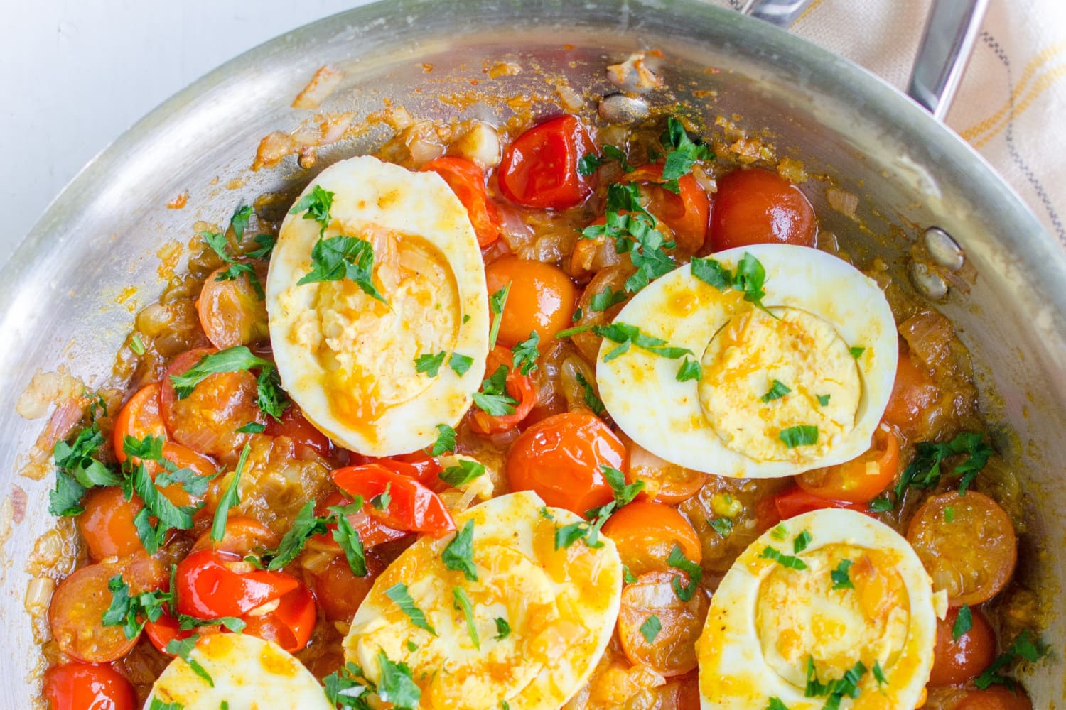 Recipe Egg Curry with Cherry Tomatoes The Kitchn