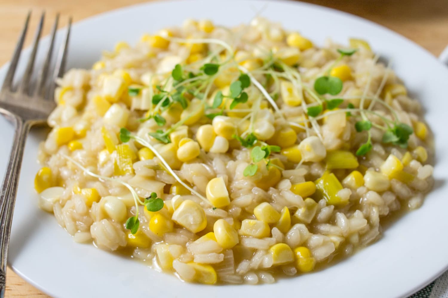 Recipe Sweet Corn Risotto Kitchn