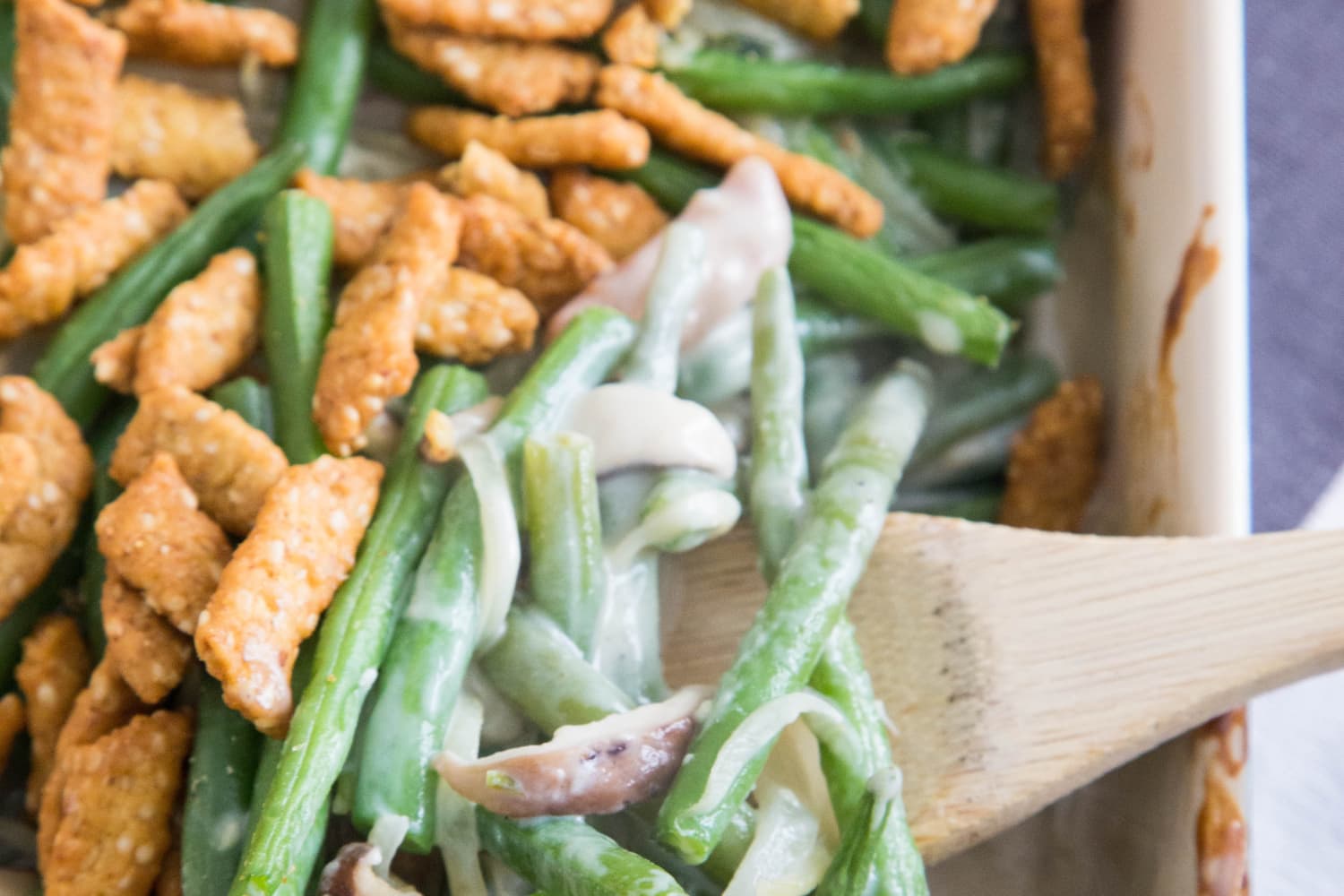 Recipe Modern Green Bean Casserole The Kitchn