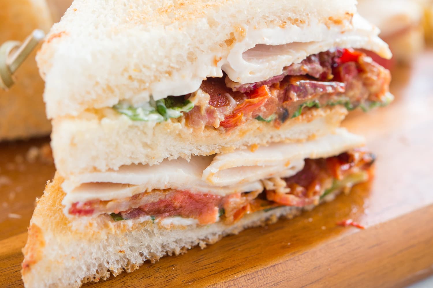 Recipe Roasted Tomato and Turkey Club Sandwich The Kitchn
