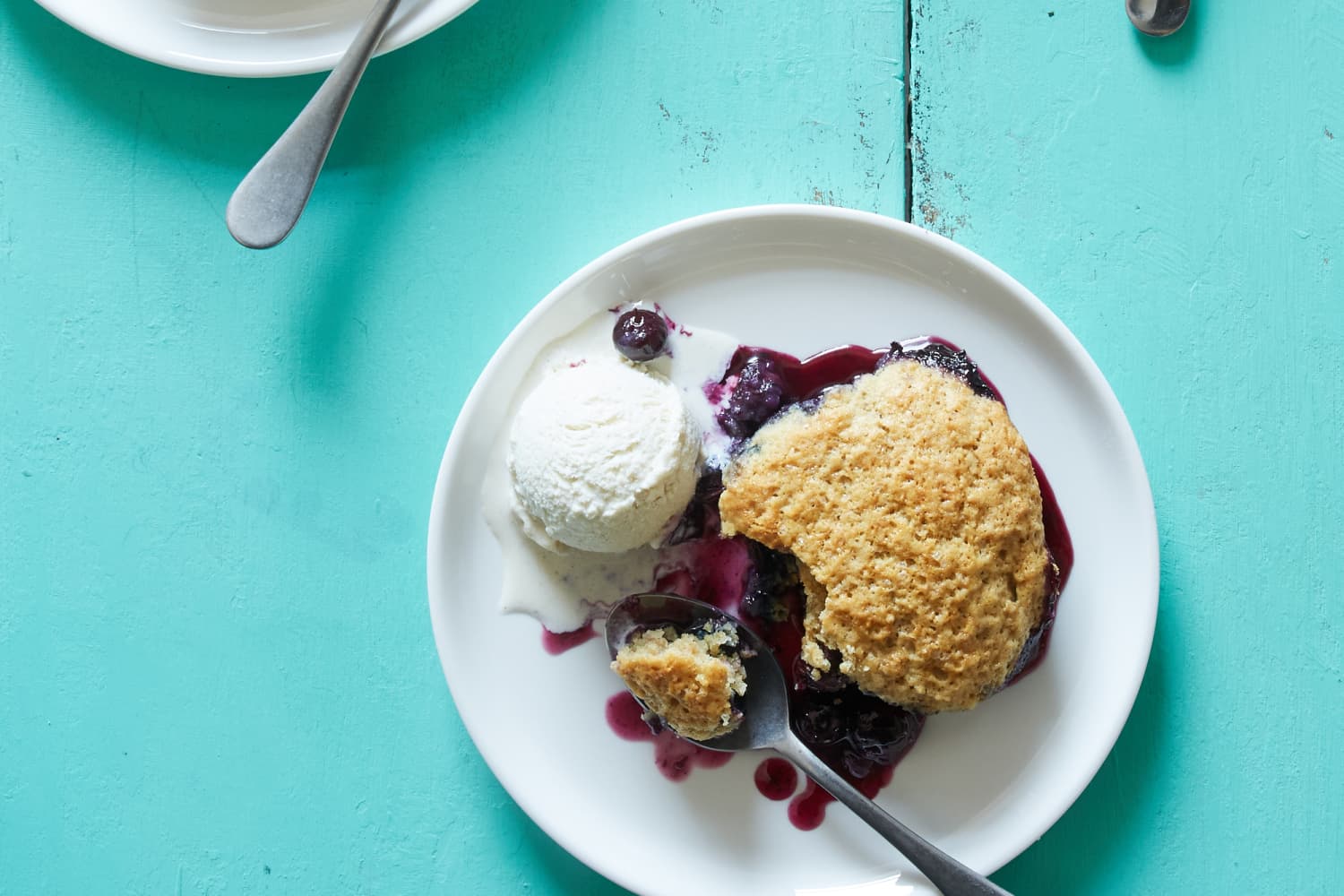 Recipe Blueberry Skillet Cobbler with WholeWheat Biscuits The Kitchn