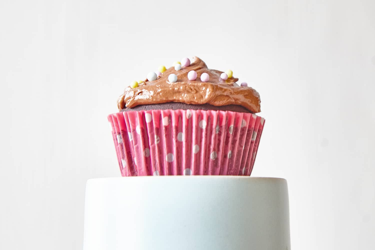 How To Make One Chocolate Cupcake The Kitchn
