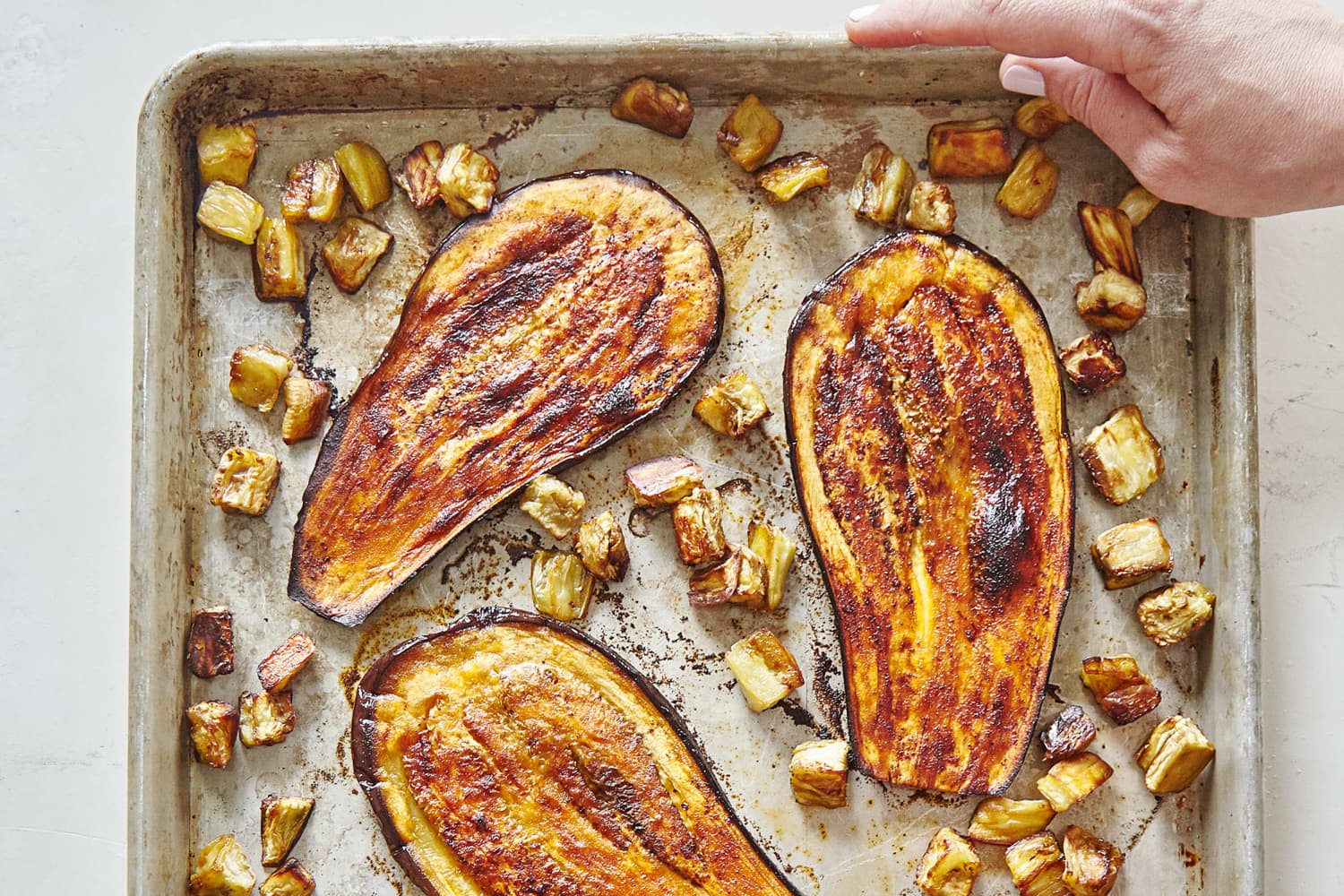 How to Roast Eggplant (Easy Recipe, 2 Ways) The Kitchn