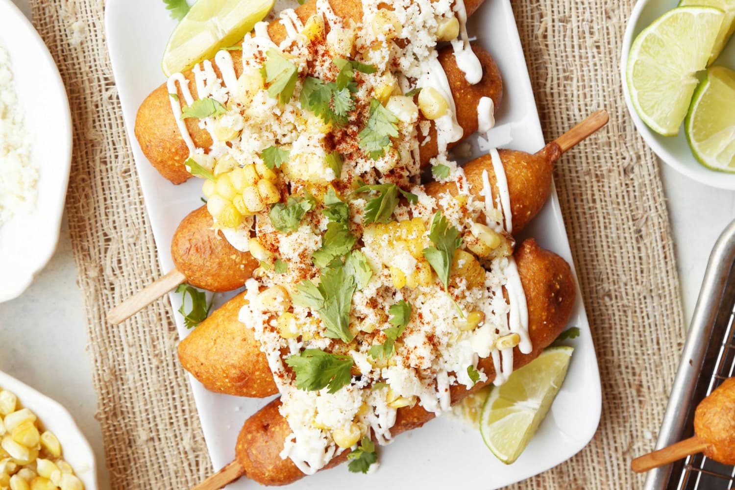 Mexican shop corn dog