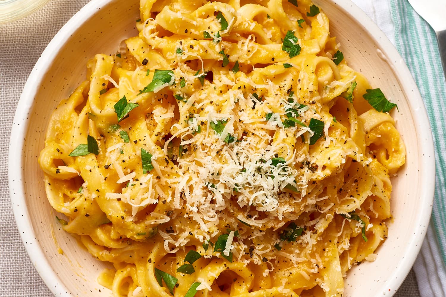 Butternut Squash Fettuccine Alfredo Recipe (Velvety) The Kitchn