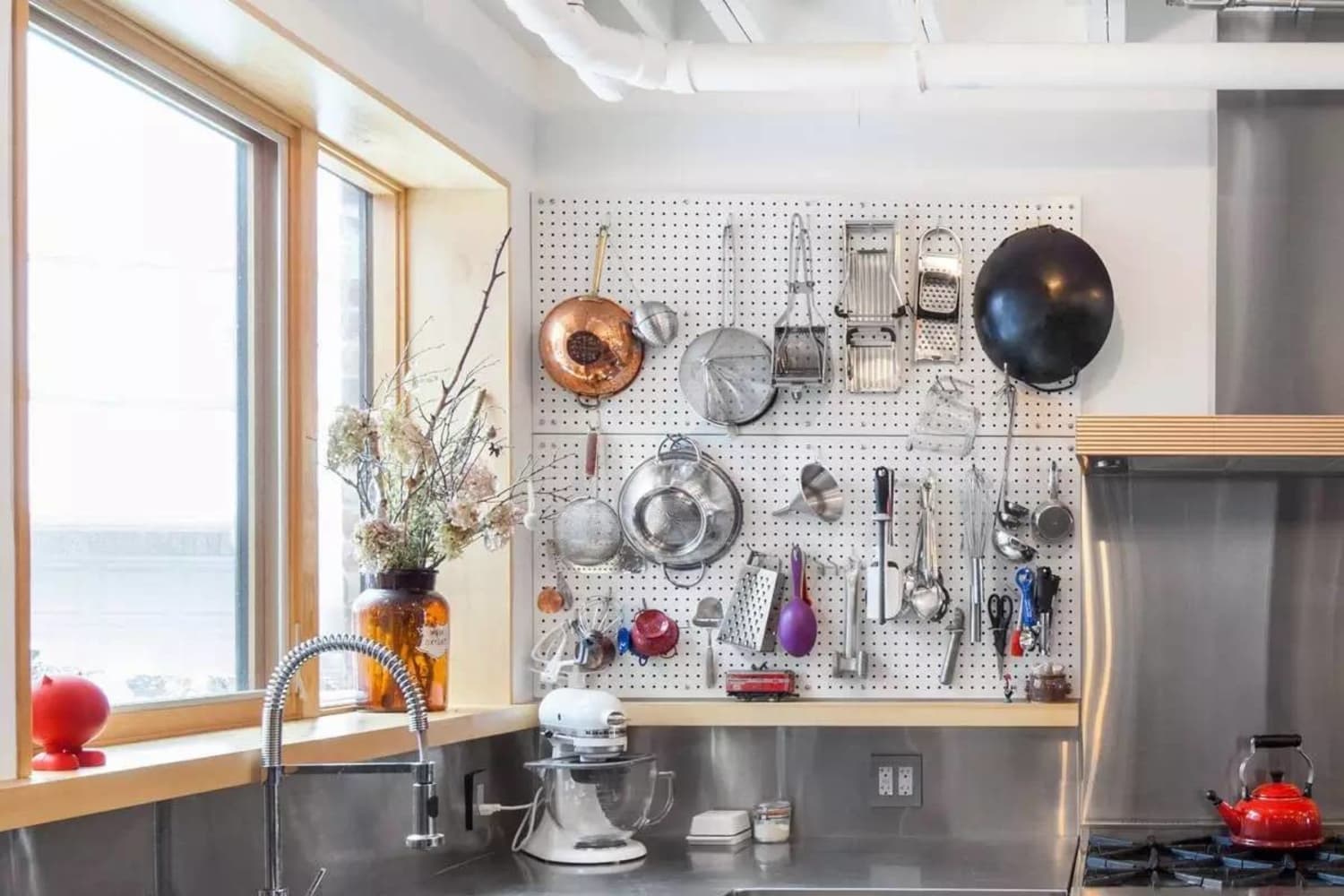 4 Smart, Fresh Ways to Use Pegboards in the Kitchen Kitchn