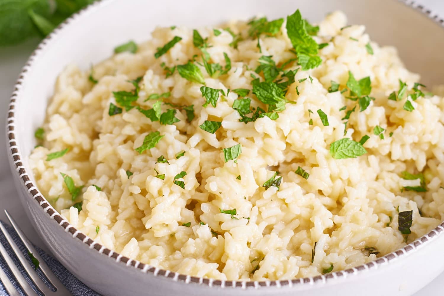 Portuguese-Style Mint Rice | The Kitchn