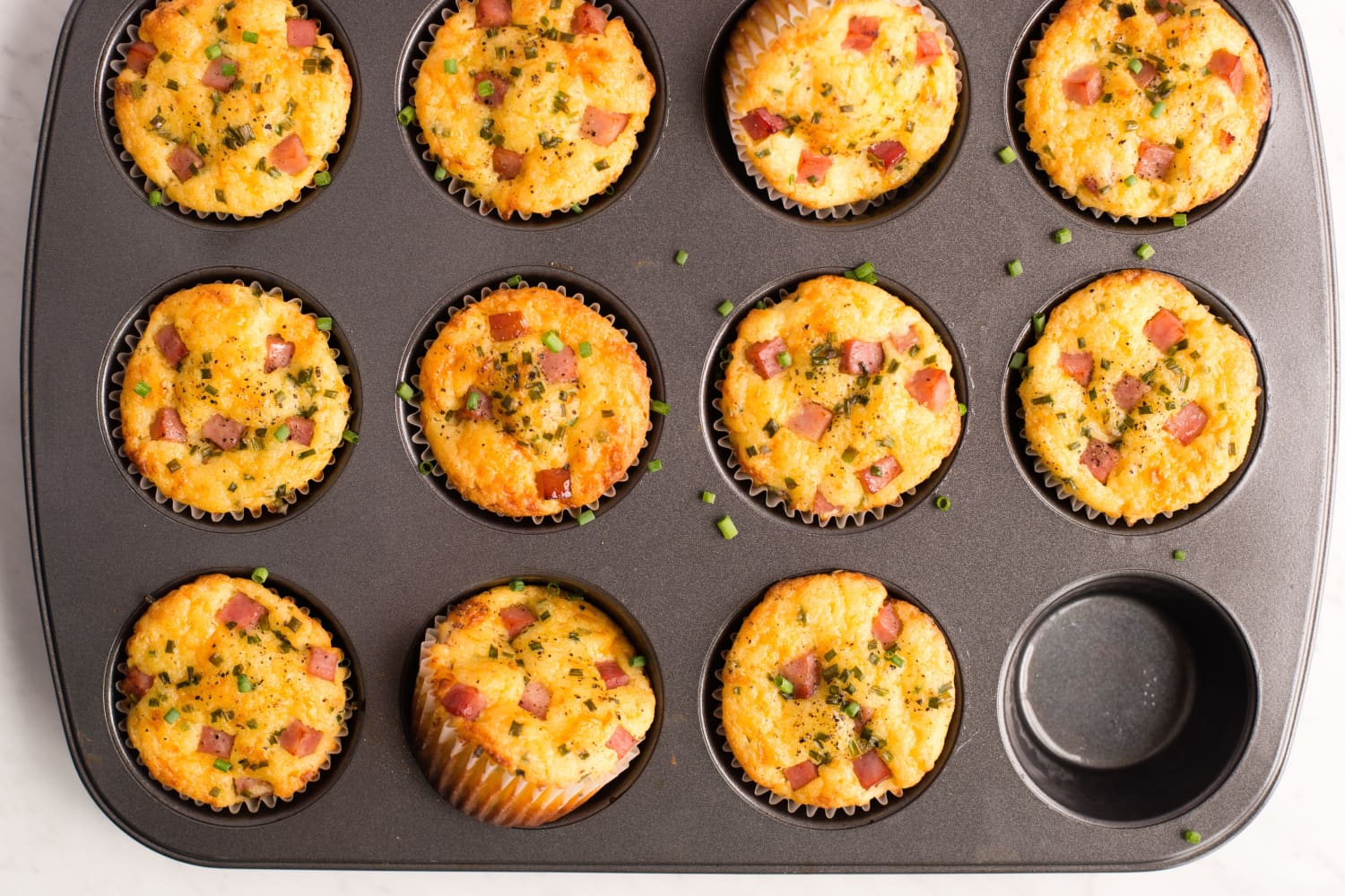 Recipe Ham and Cheddar Lunch Box Muffins The Kitchn