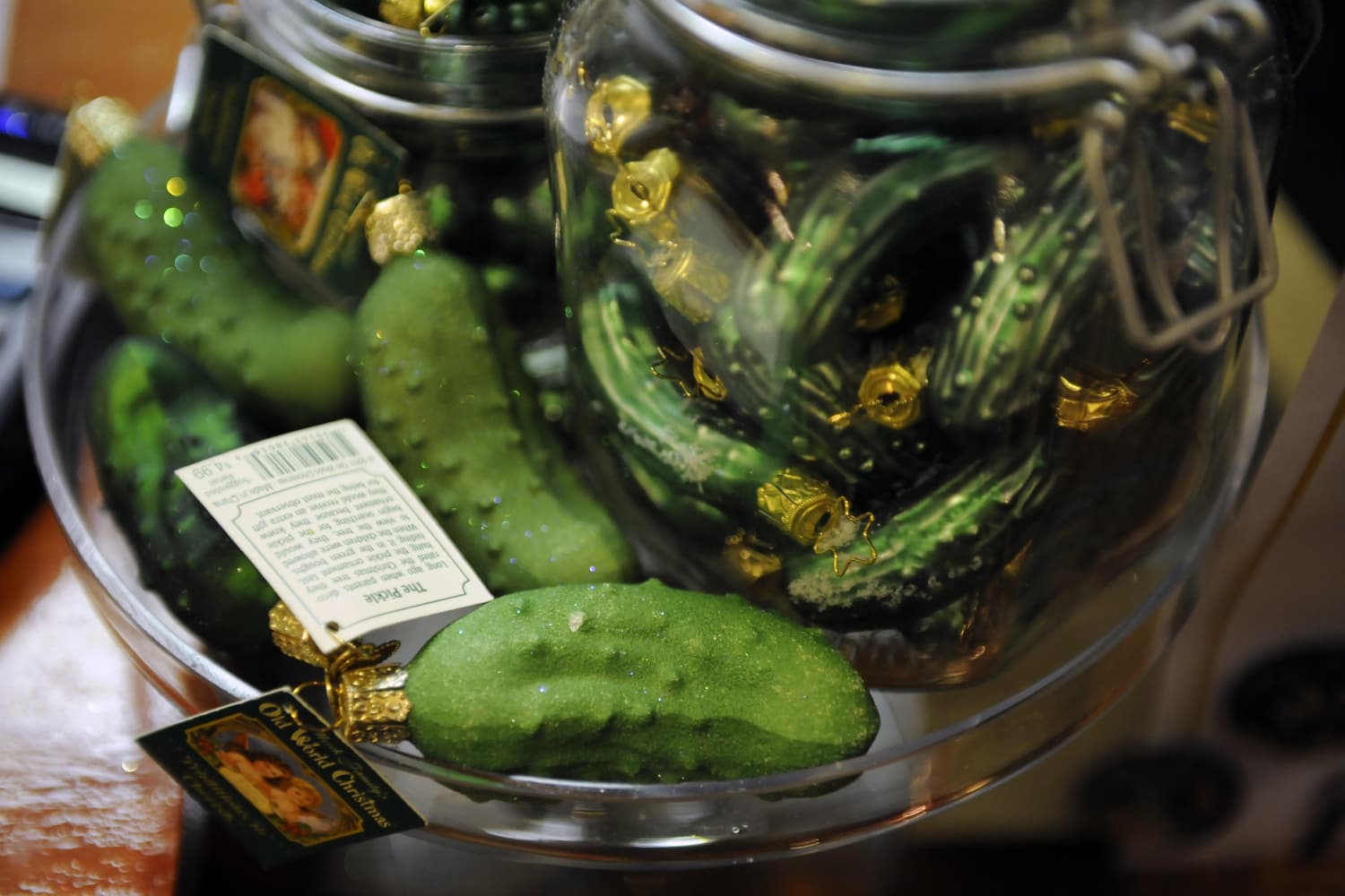 Pickle Christmas Tree Ornaments Special Meaning The Kitchn