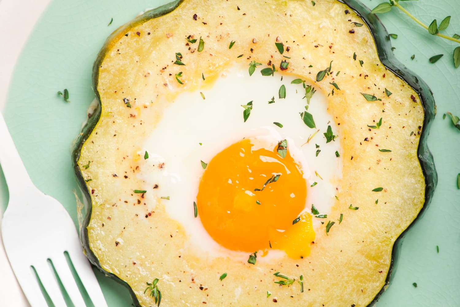 Acorn Squash EgginaHole The Kitchn