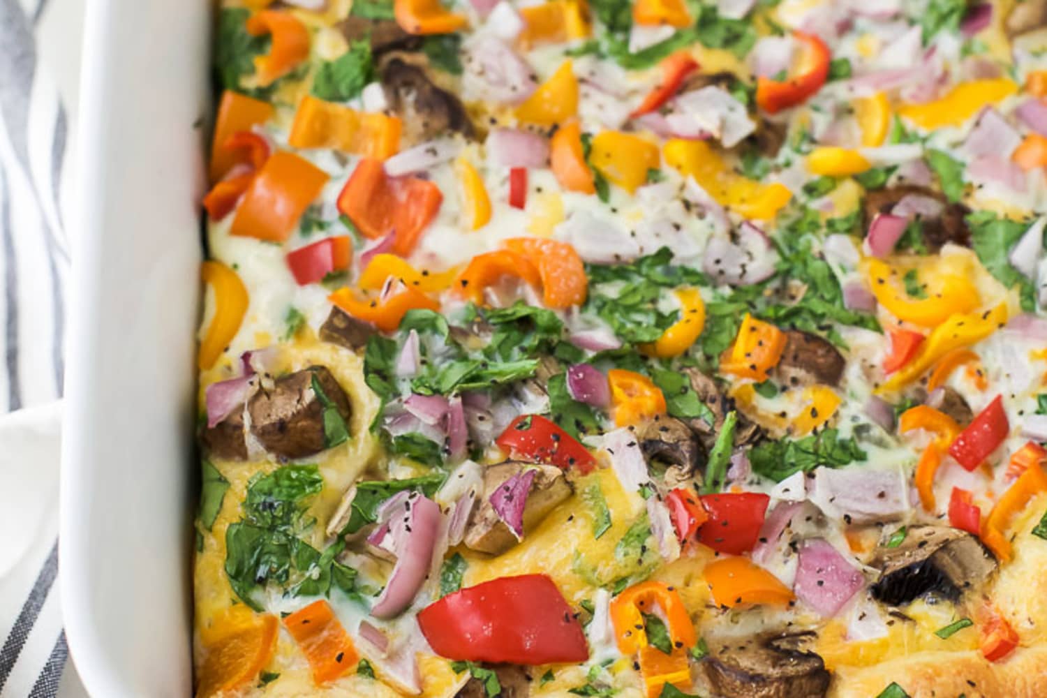 This Easy Breakfast Casserole Is Full of Vegetables The Kitchn