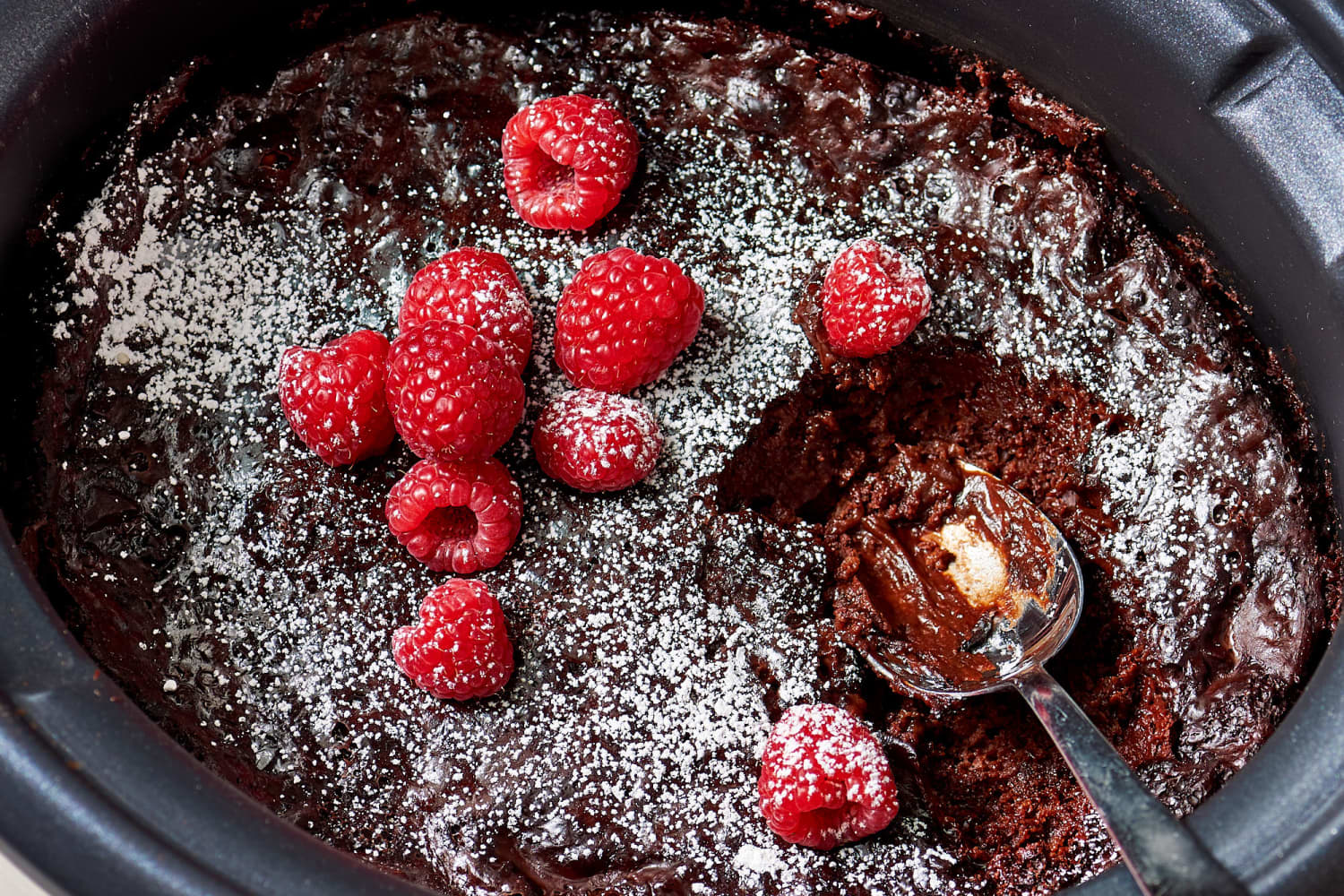 Slow Cooker Chocolate Lava Cake The Kitchn
