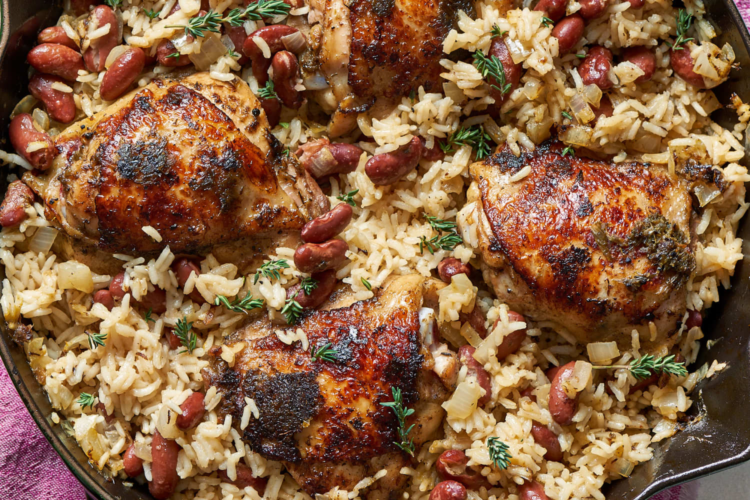 Jerk Chicken With Jamaican Rice And Peas Recipe Kitchn