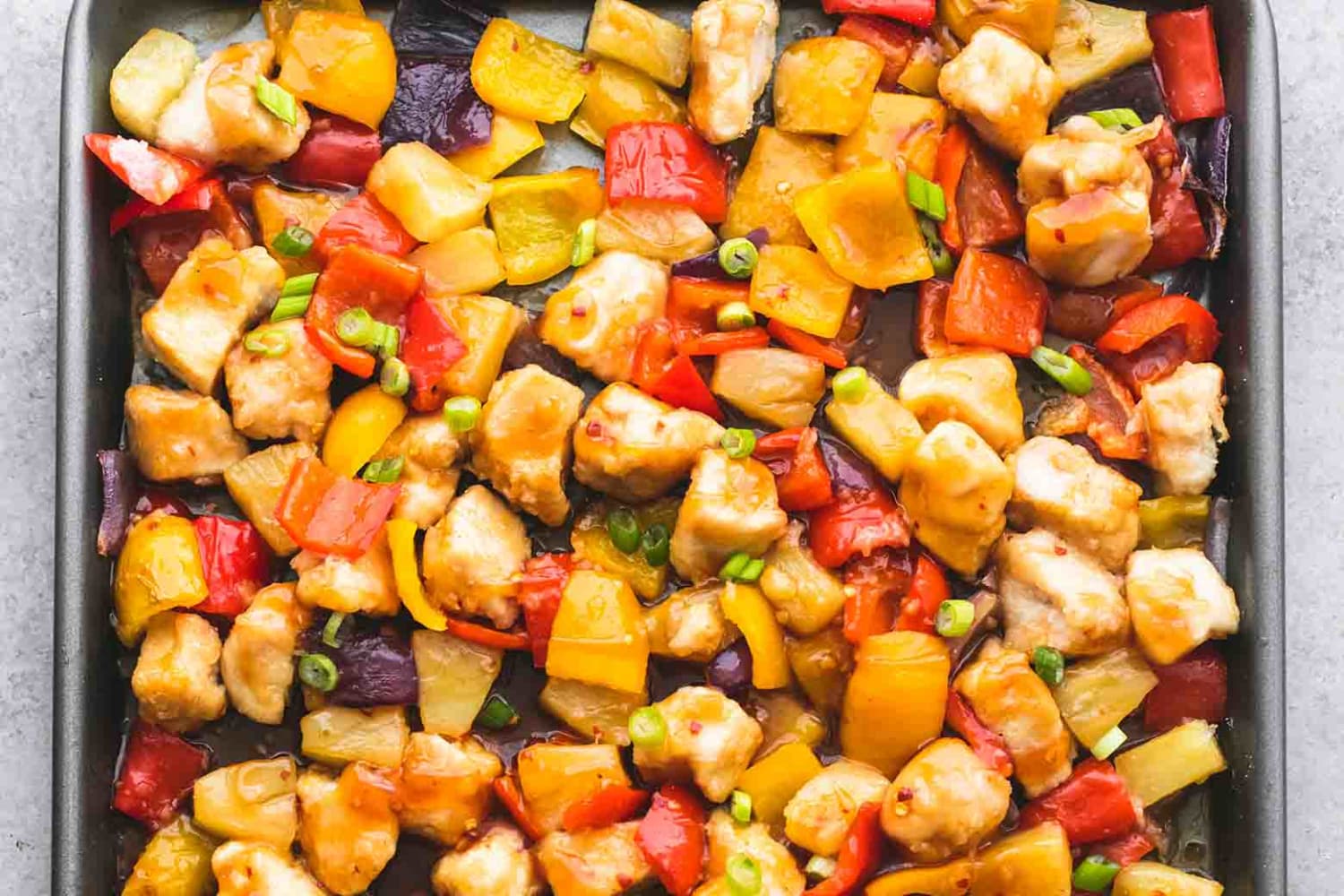 Sheet Pan Sweet Fire Chicken Creme de la Crumb The Kitchn