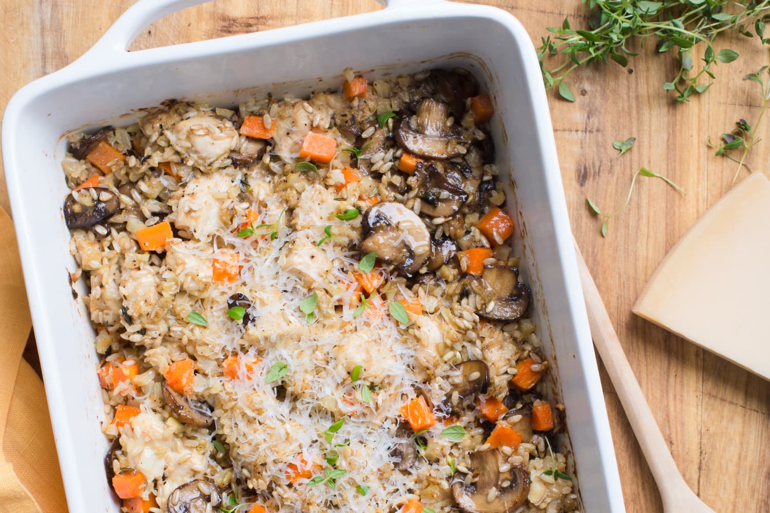 Healthier Chicken and Rice Casserole | The Kitchn