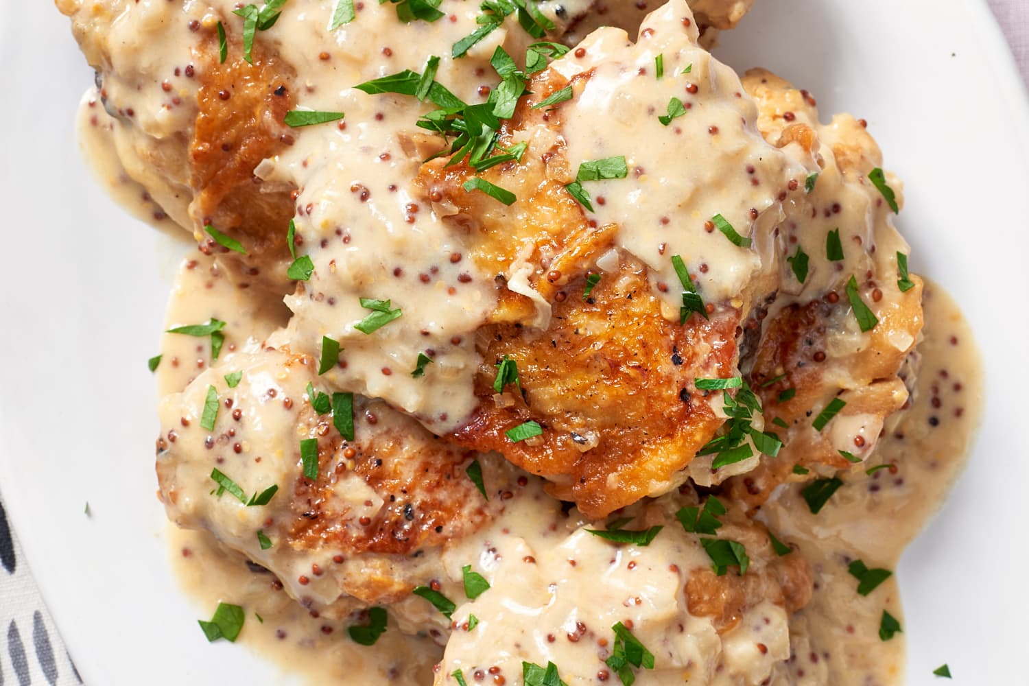 Slow Cooker Creamy French Mustard Chicken Recipe The Kitchn