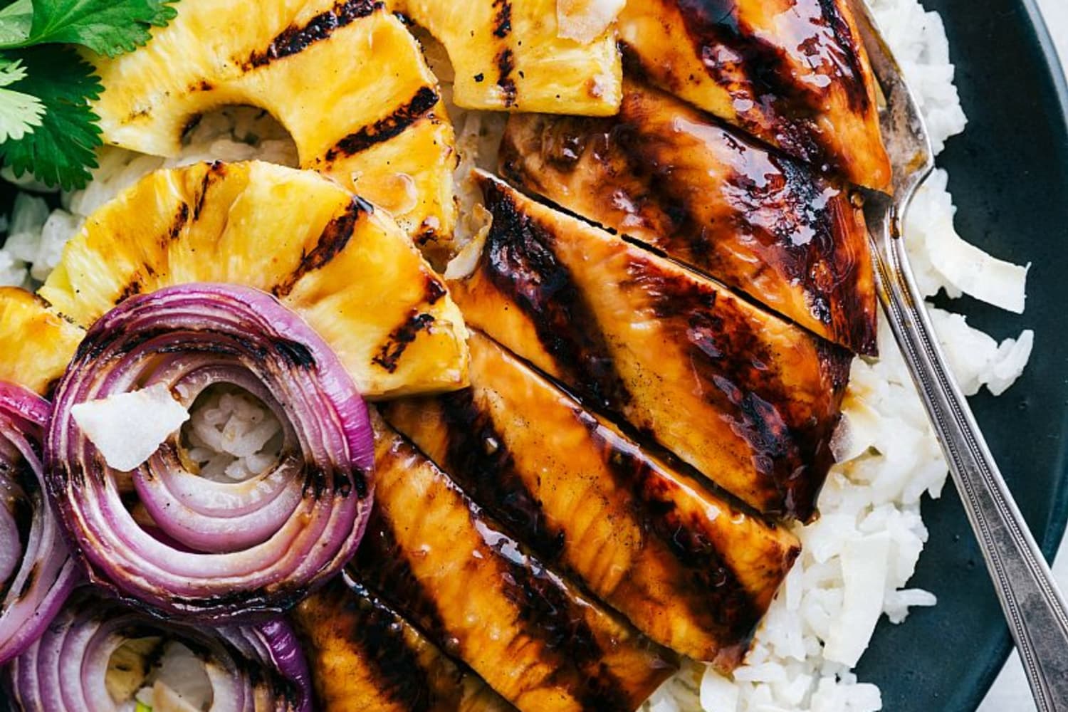 Chicken Teriyaki Coconut Rice Chelsea's Messy Apron The Kitchn