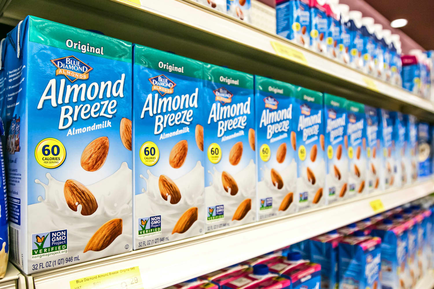 Blue Diamond Almond Milk Recalled for Having Cow's Milk The Kitchn