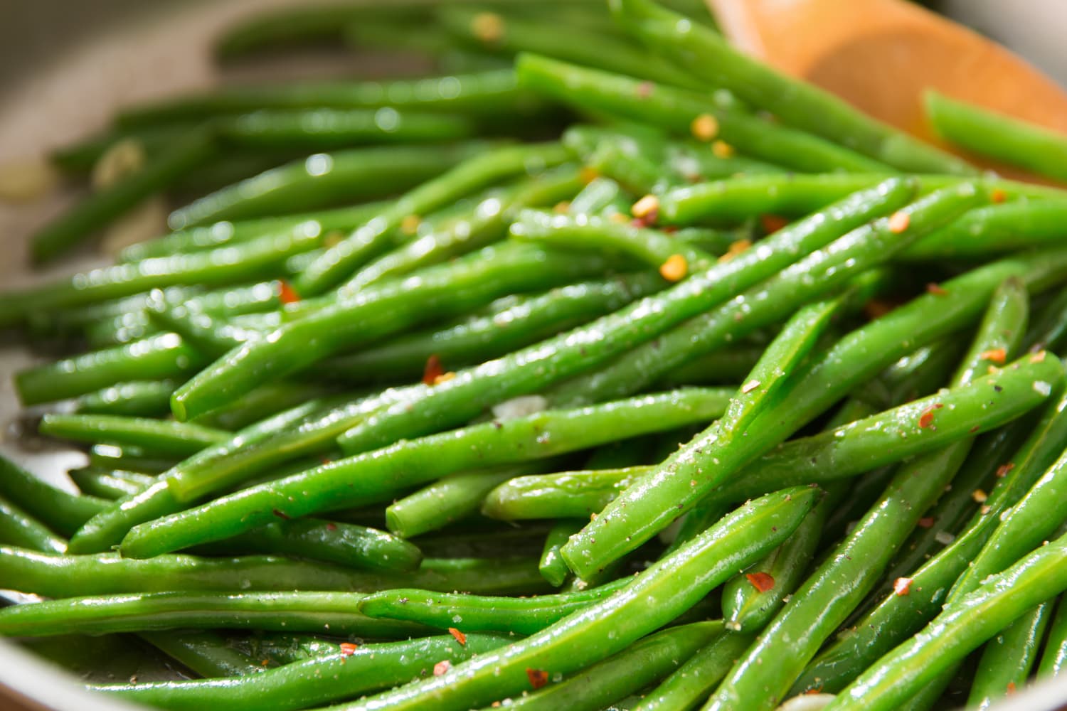 how long to cook green beans in the oven at 350