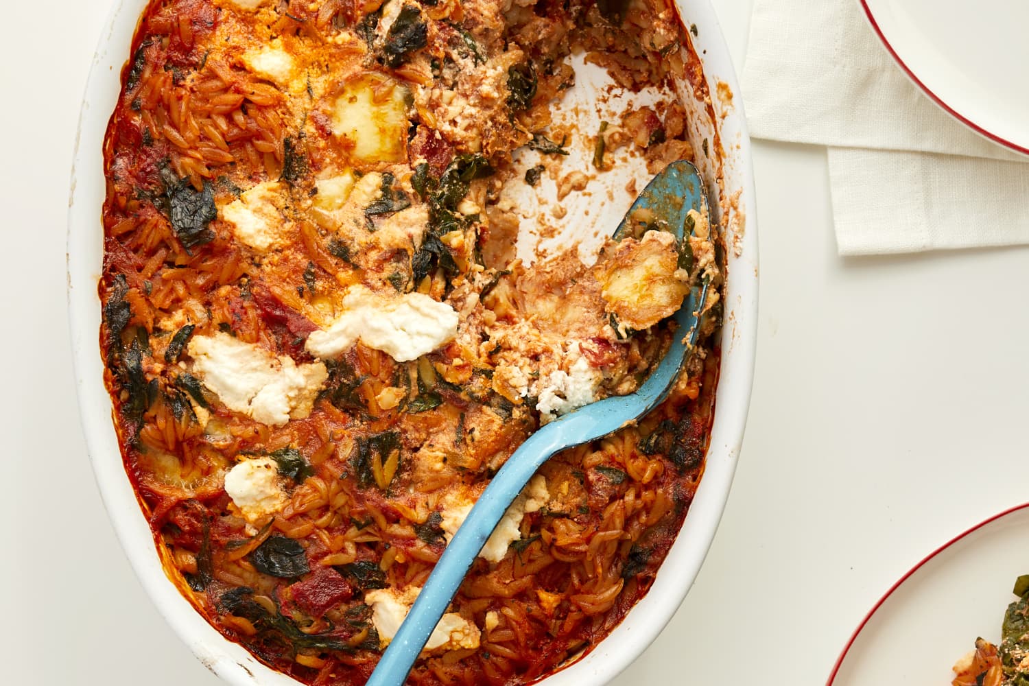Creamy Tomato Baked Orzo | The Kitchn