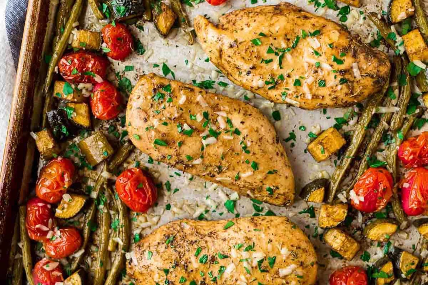 Sheet Pan Italian Chicken Recipe - Well Plated | Kitchn