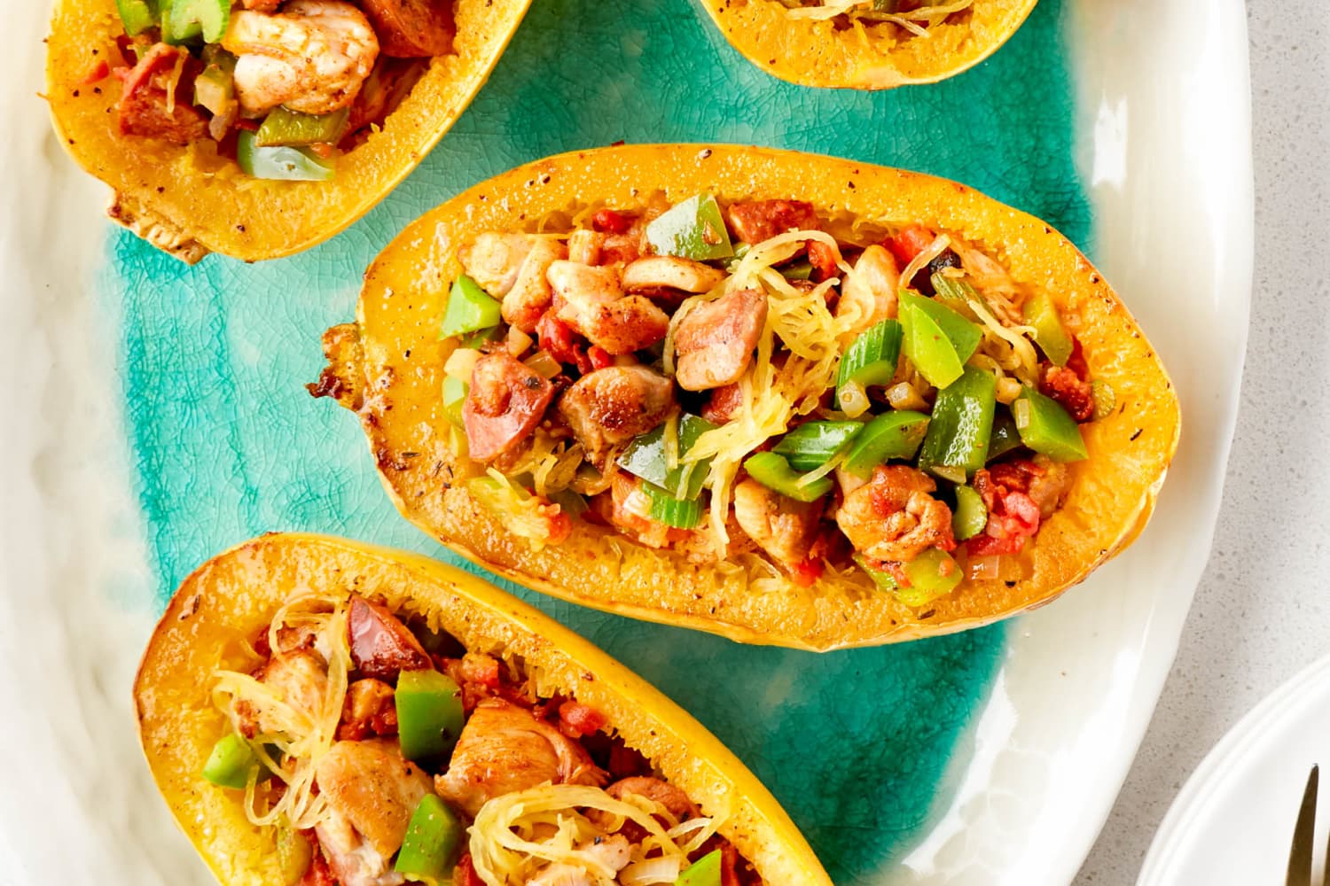 Recipe Spaghetti Squash Jambalaya The Kitchn