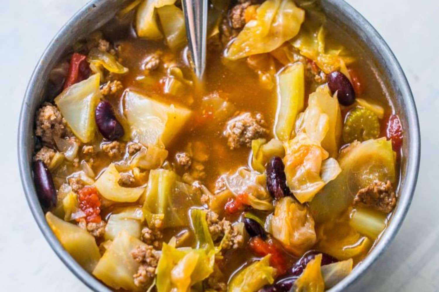Hamburger Cabbage Soup Recipe - Sweet C's | The Kitchn