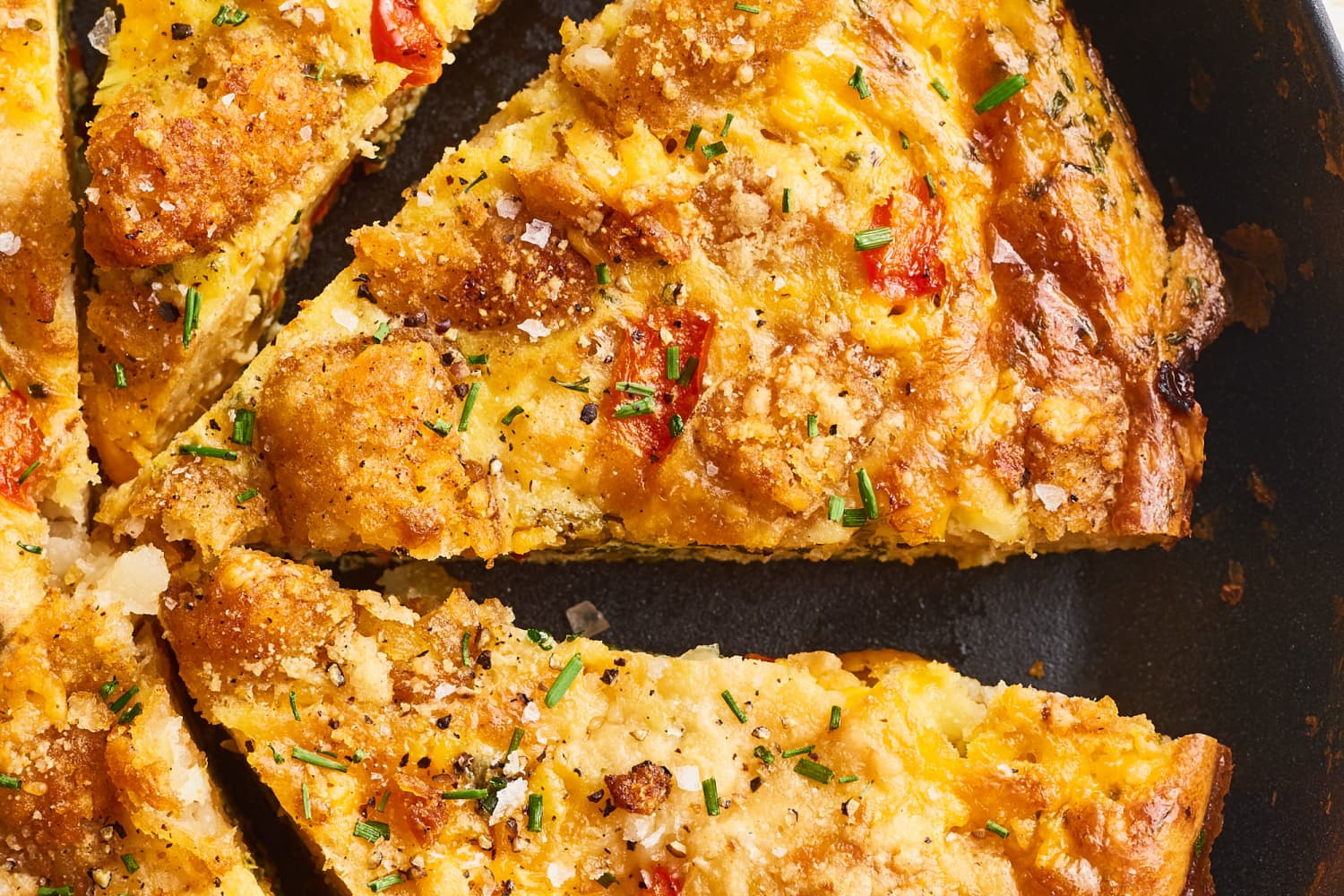 Easy Cheesy Tater Tot Frittata The Kitchn