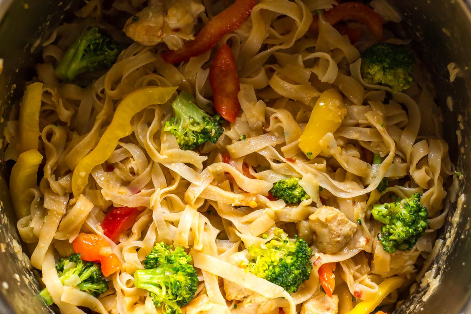 Honey Garlic Instant Pot Noodles Eating Instantly The Kitchn