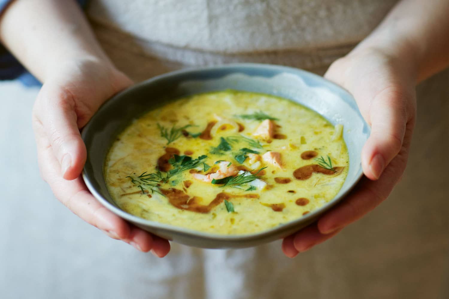 Swedish Curried Fish Soup Recipe The Kitchn