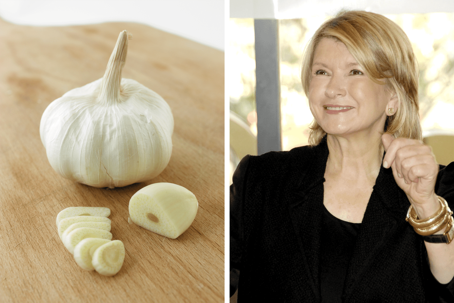 Martha Stewart’s Hack for Peeling Garlic Is Ingenious | The Kitchn