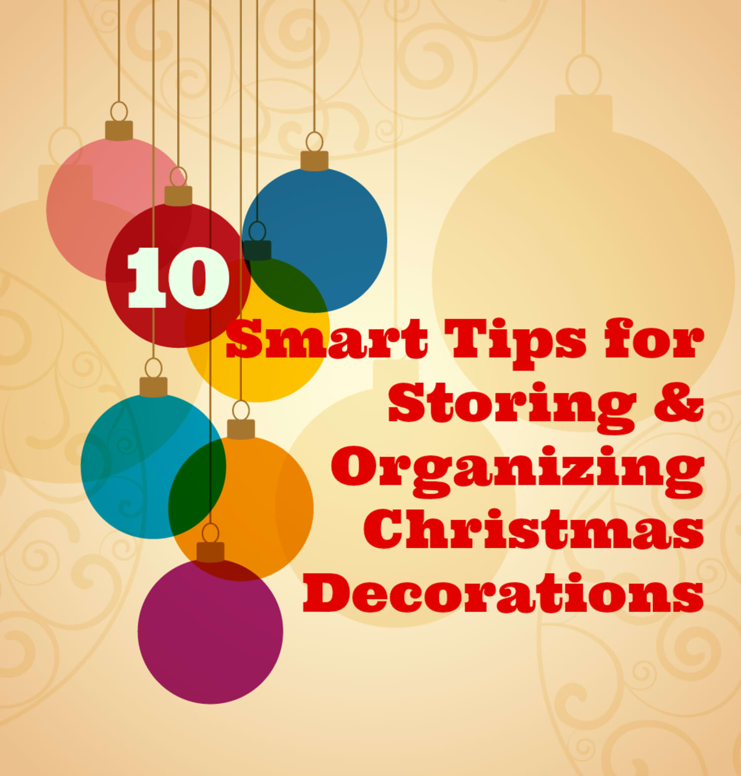 So Clever 10 Smart Tips For Storing Organizing Christmas