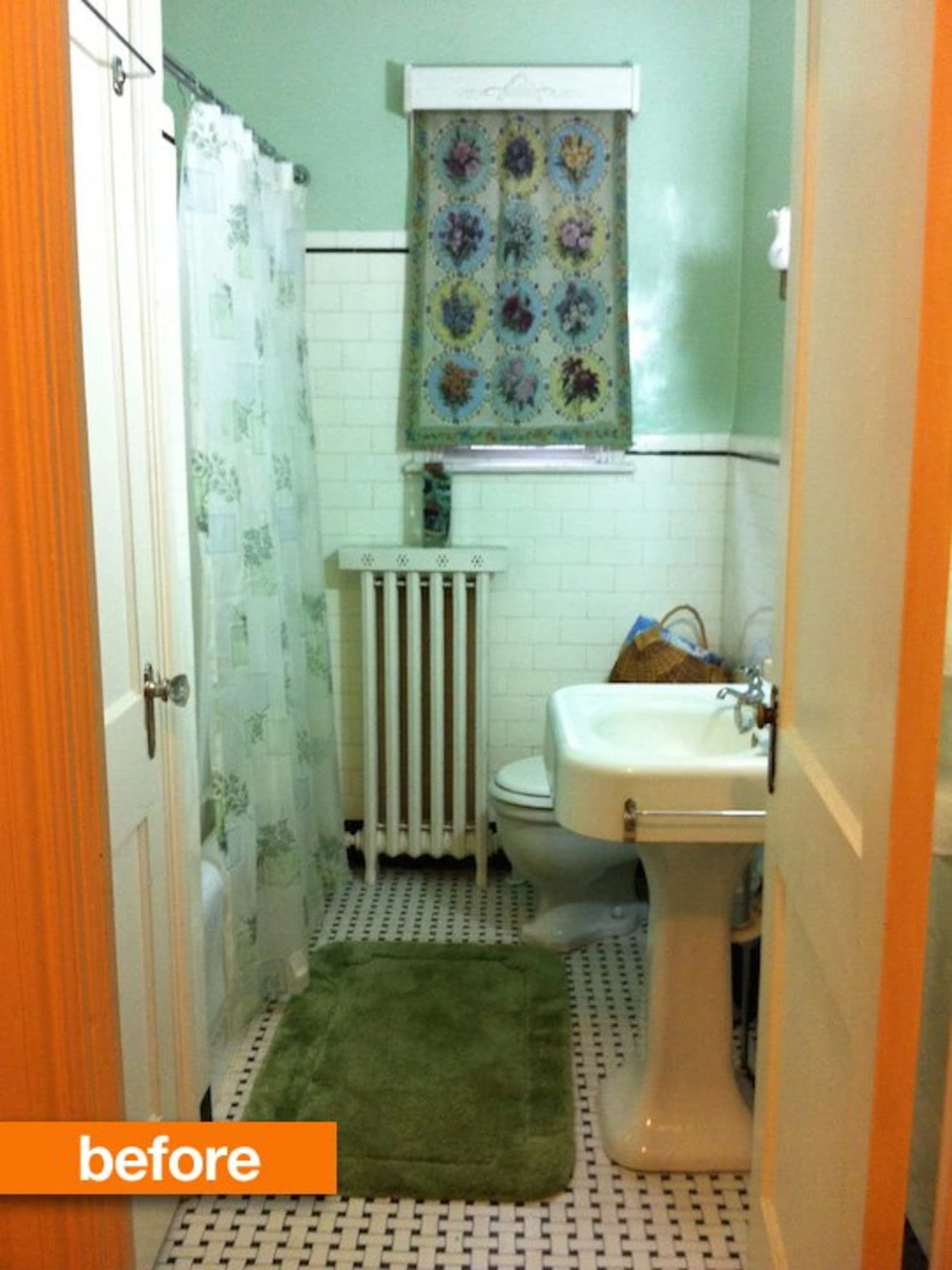 Before & After: A Vintage Bathroom Gets a Charming New Look | Apartment