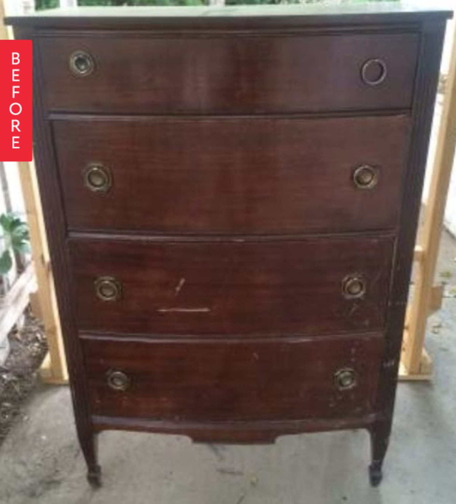 Before After A Free Craigslist Dresser Gets Dressed Up With