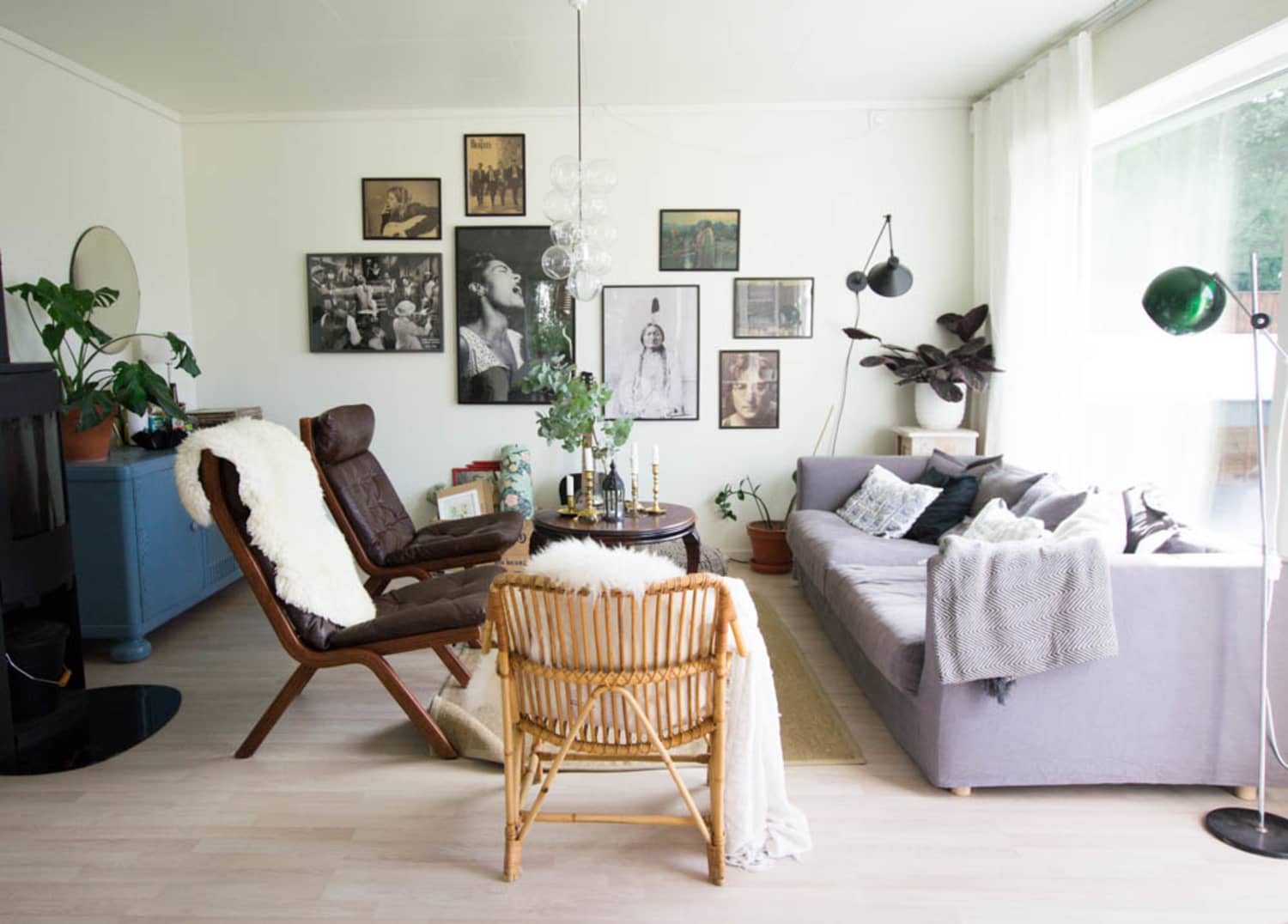 Scandinavian, Bohemian Norway Home Tour Apartment Therapy