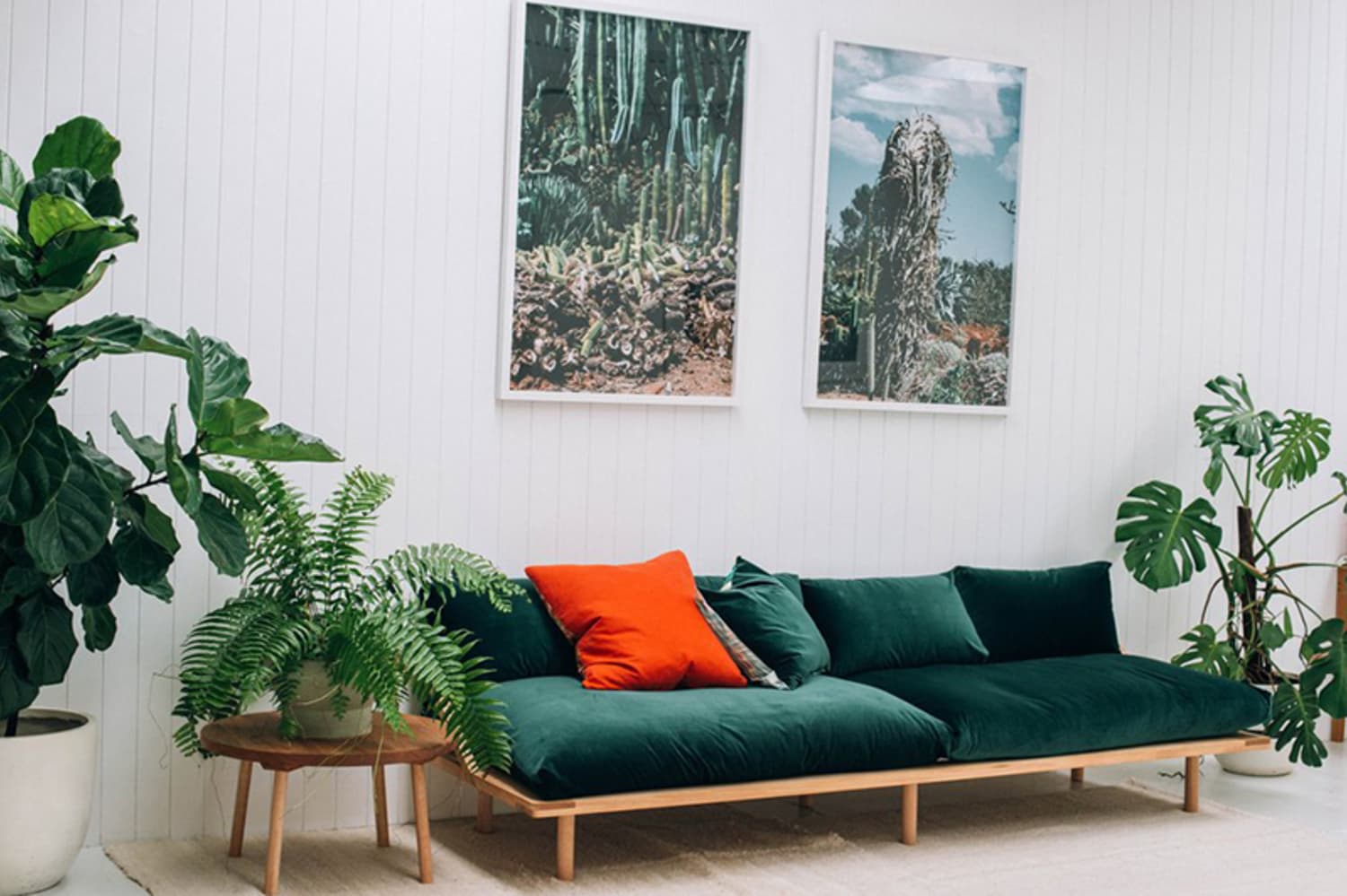 15 Beautiful Dark Green Sofas Apartment Therapy